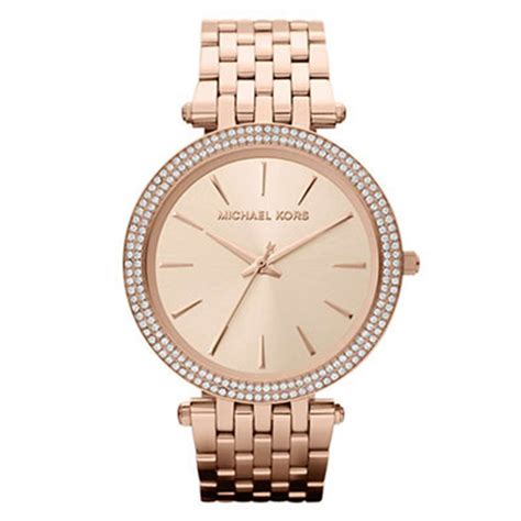 michael kors montre femme rose gold|michael kors black watches women.